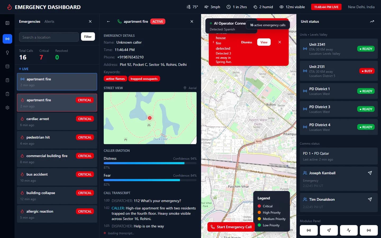 Pulse 112 screenshot